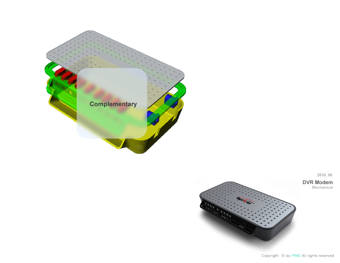 Mech Modem DVR Modem_Mechanical - DESIGN PINO - 디자인 피노